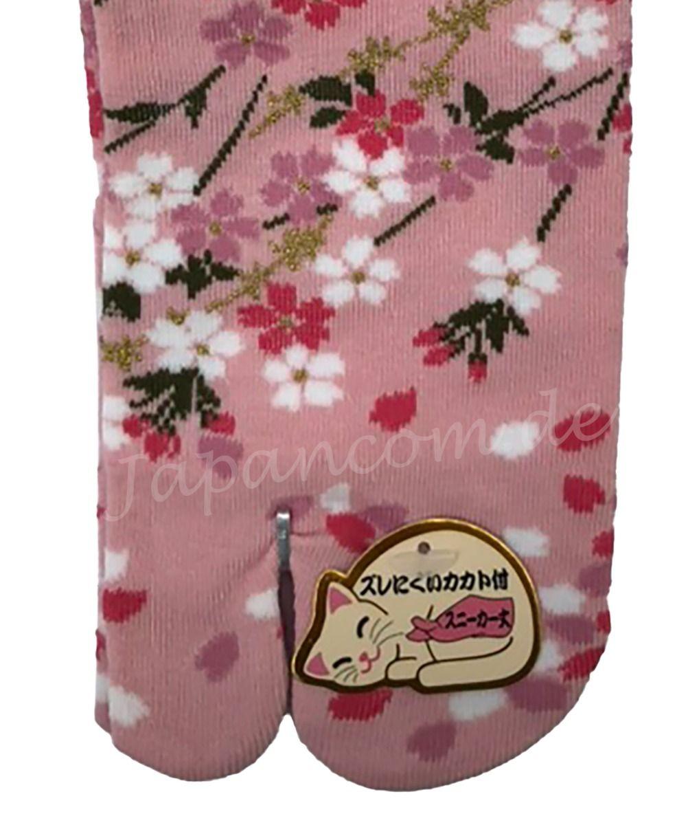 Japan Tabisocken Kirschblüten Gr. 34 - 40 Baumwolle