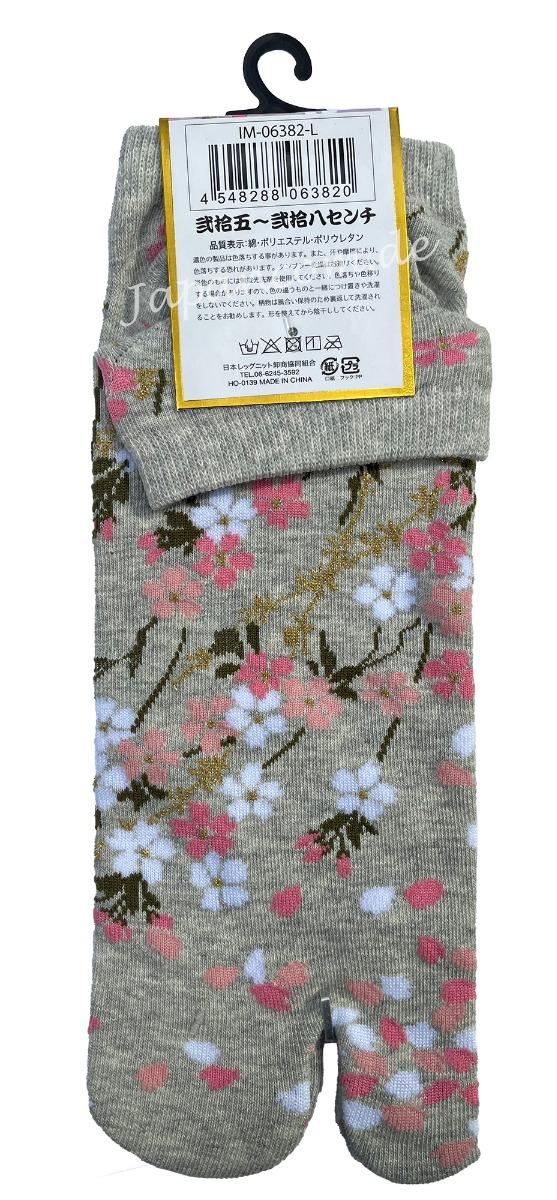 Japan Tabisocken Kirschblüten Gr. 34 - 40 Baumwolle