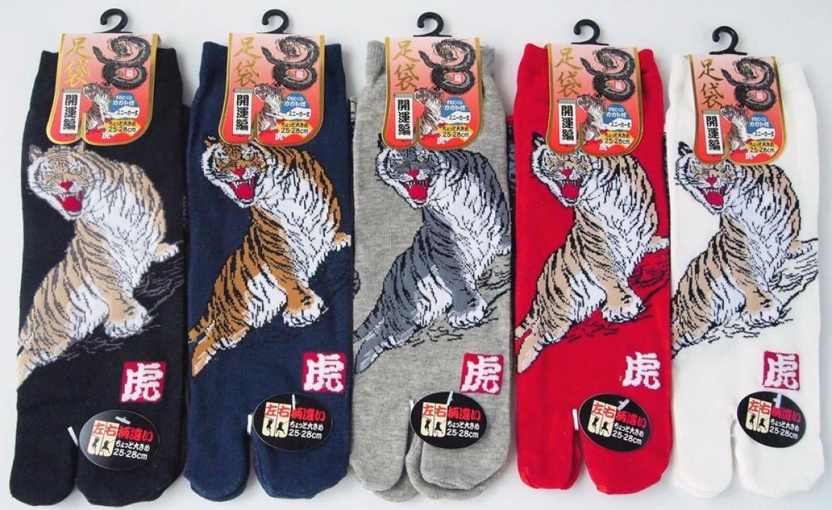 Tabisocken Tiger