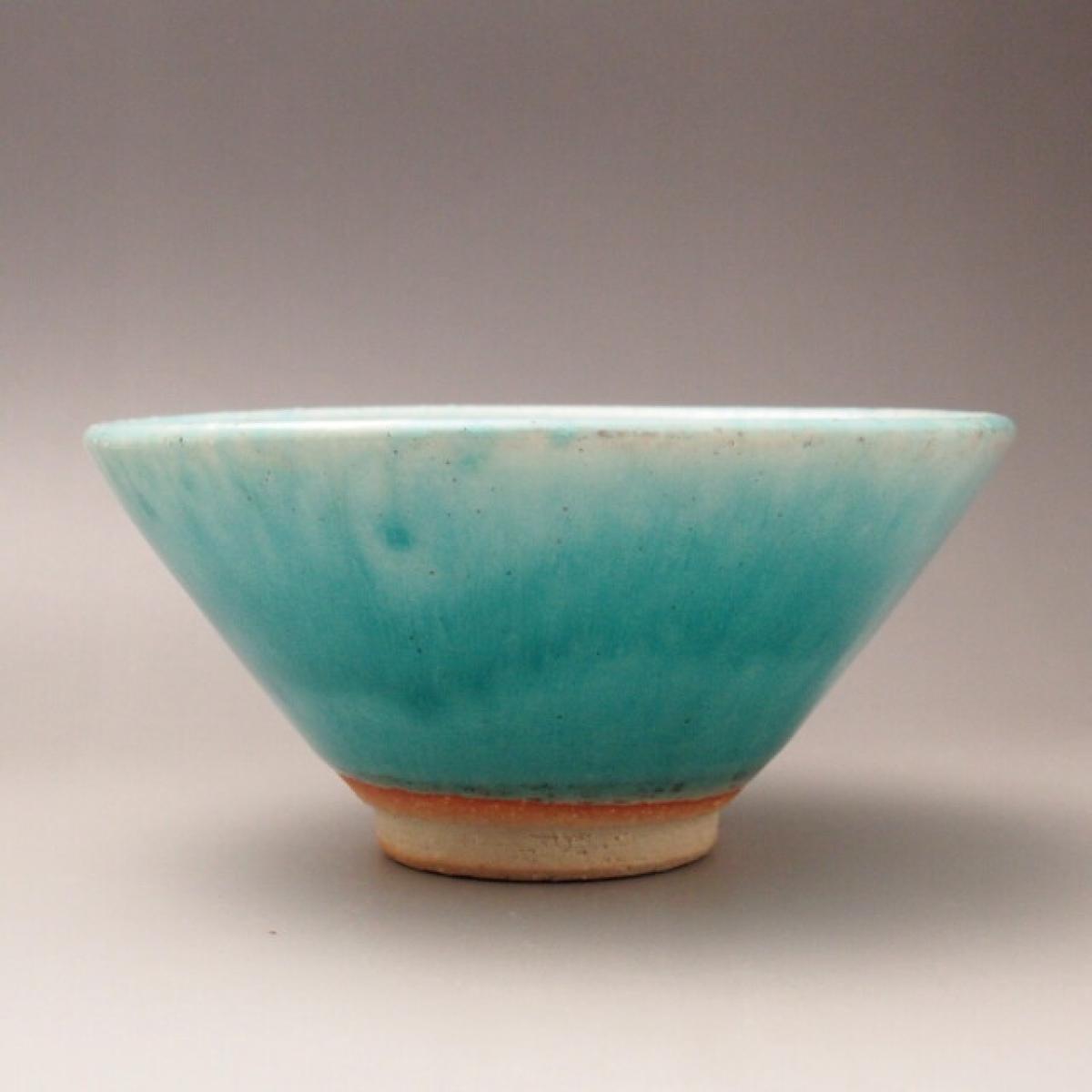 Matchaschale Celadon türkis blau