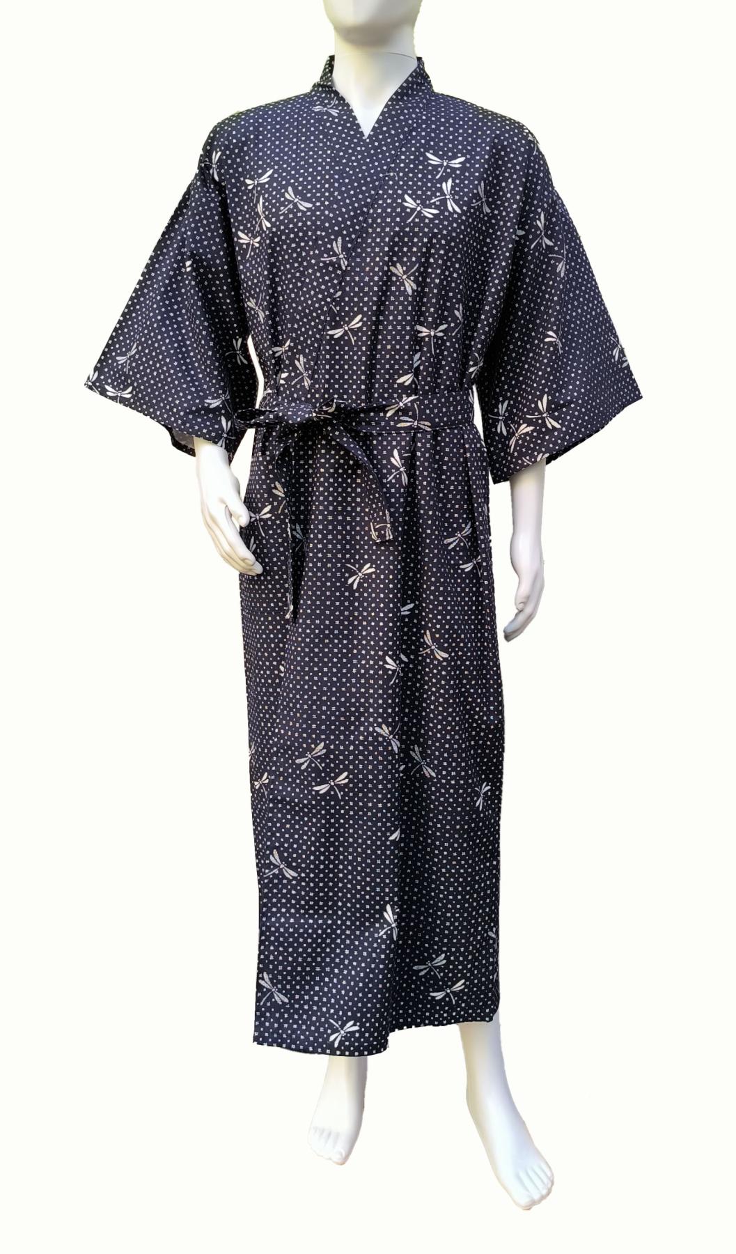 Gefütterter Herren Kimono Libelle - vorne