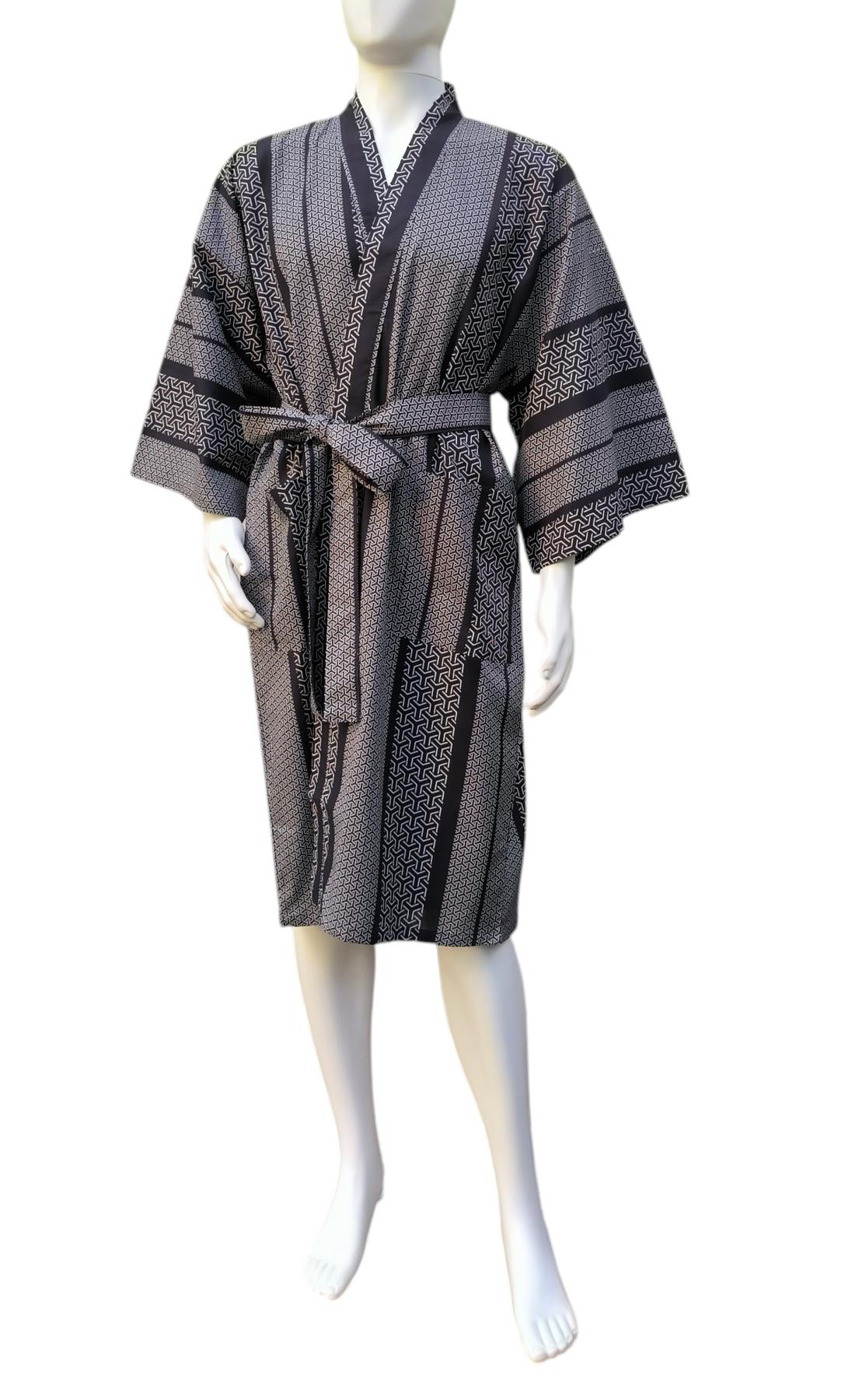 Happi Kimono Japanisches Muster hinten