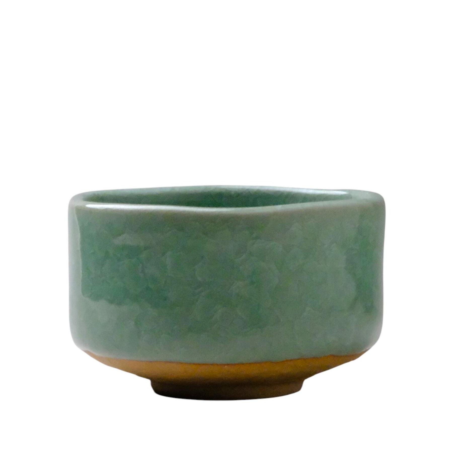 Matchaschale Hiwa Celadon Jade grün