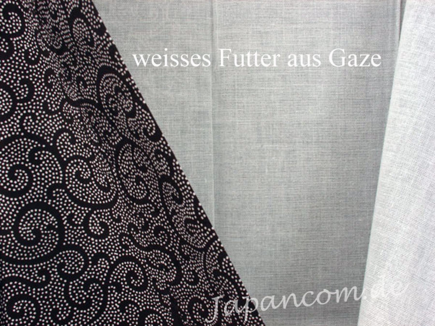 Damen Kimono Arabesque 135 cm gefüttert