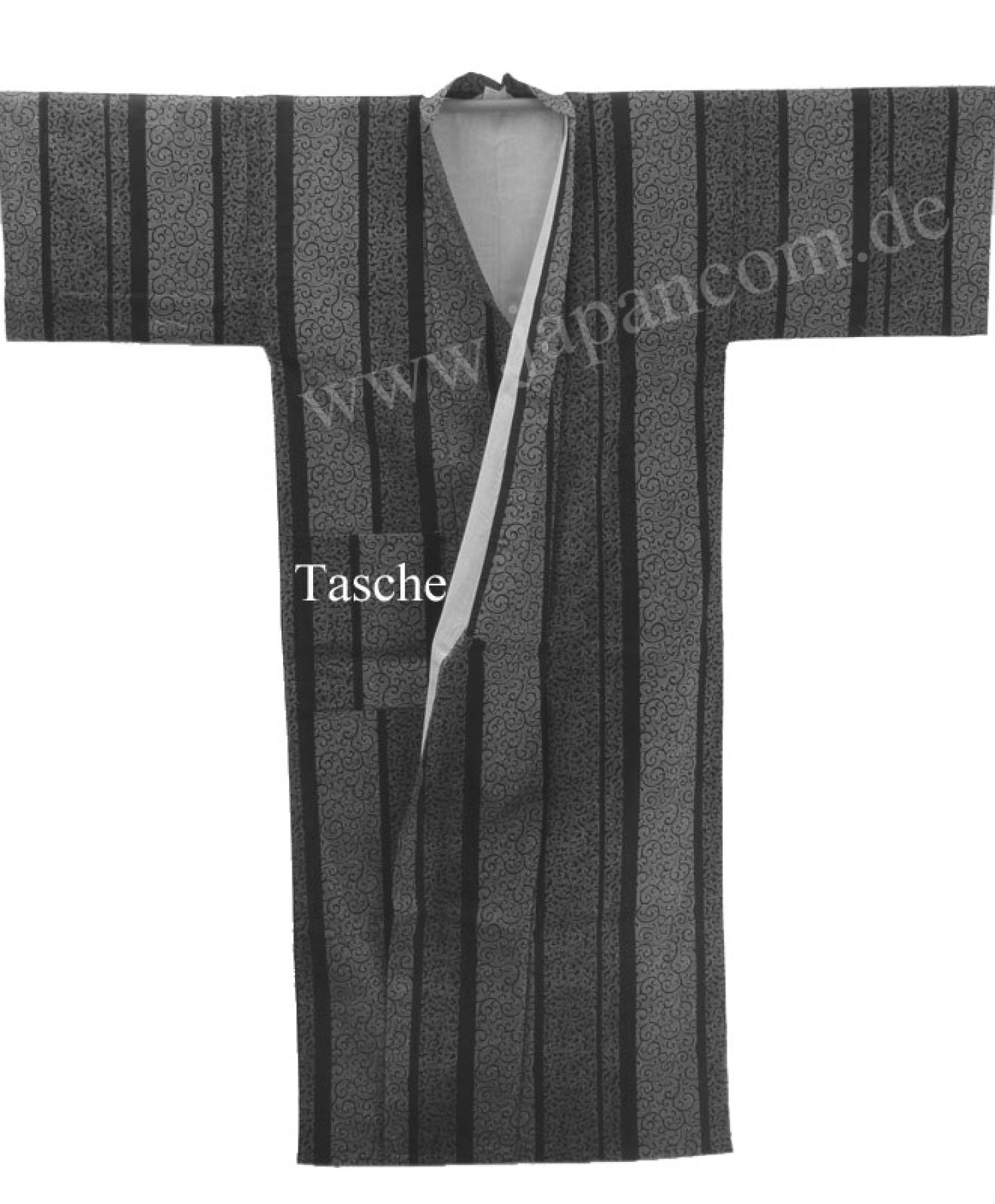Damen Kimono Arabesque 135 cm gefüttert