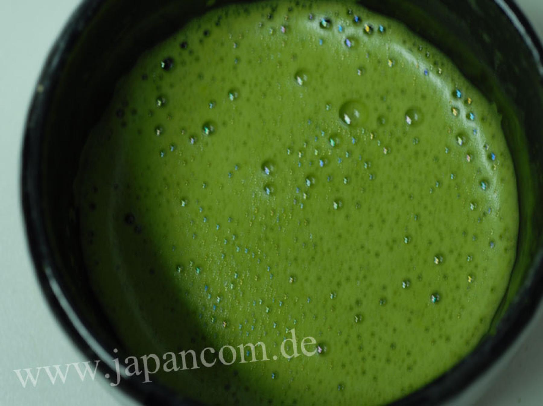 Matcha Schale Natsume schwarz