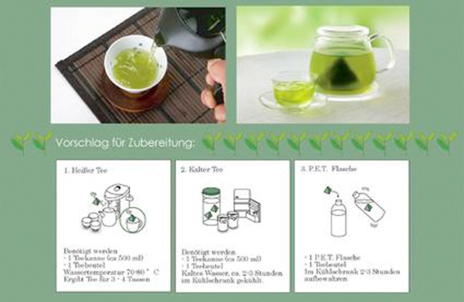 Teebeutel Sencha Gold Hoshino, grüner Tee 75g