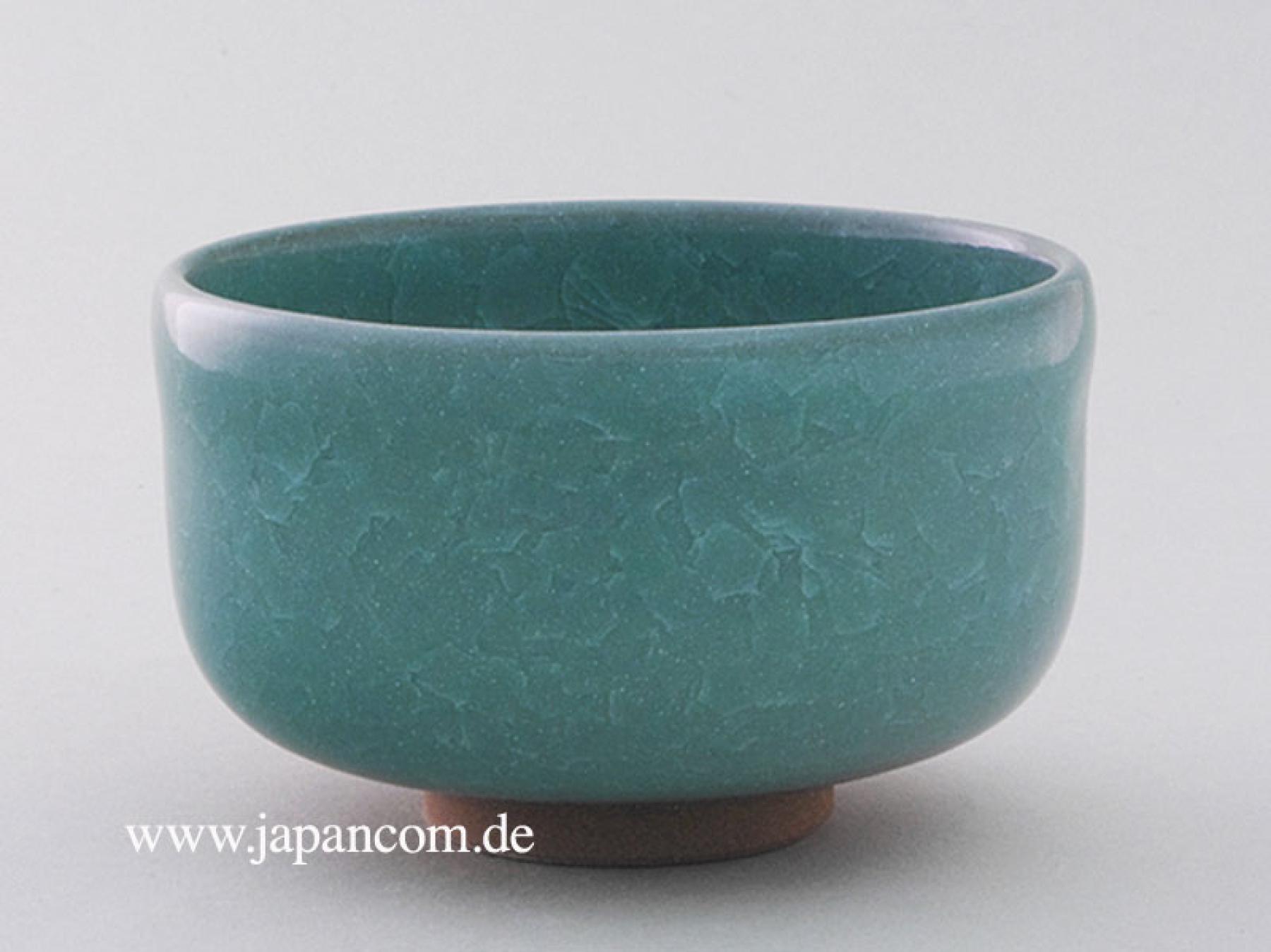 Matcha Schale Celadon aquamarin