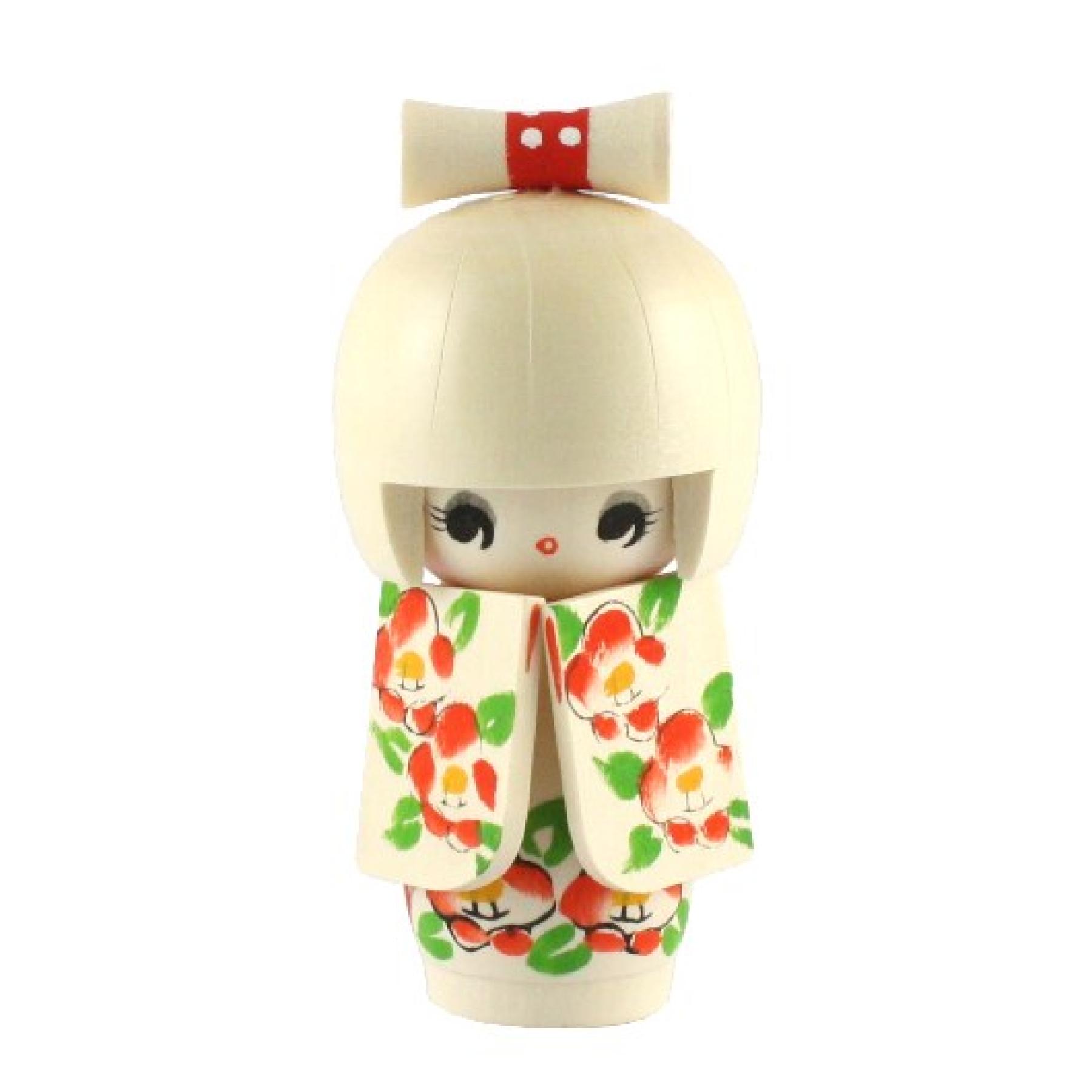 Kokeshi Puppe Hanafubuki 13cm