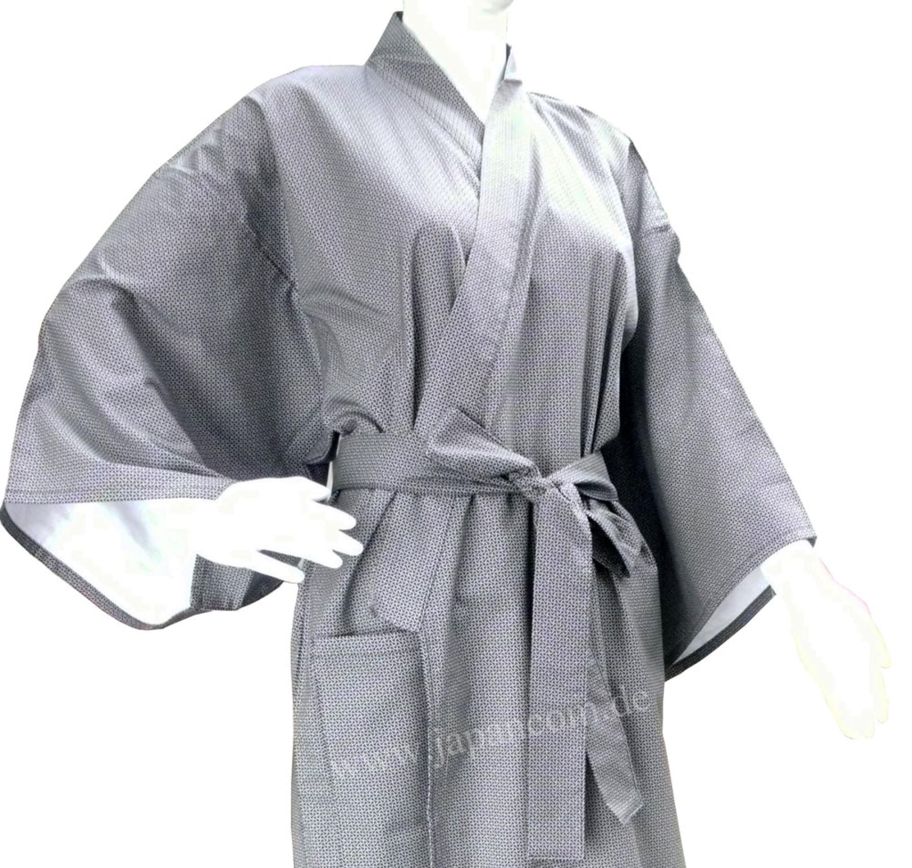 Kimono Bademantel Fundo L gefüttert