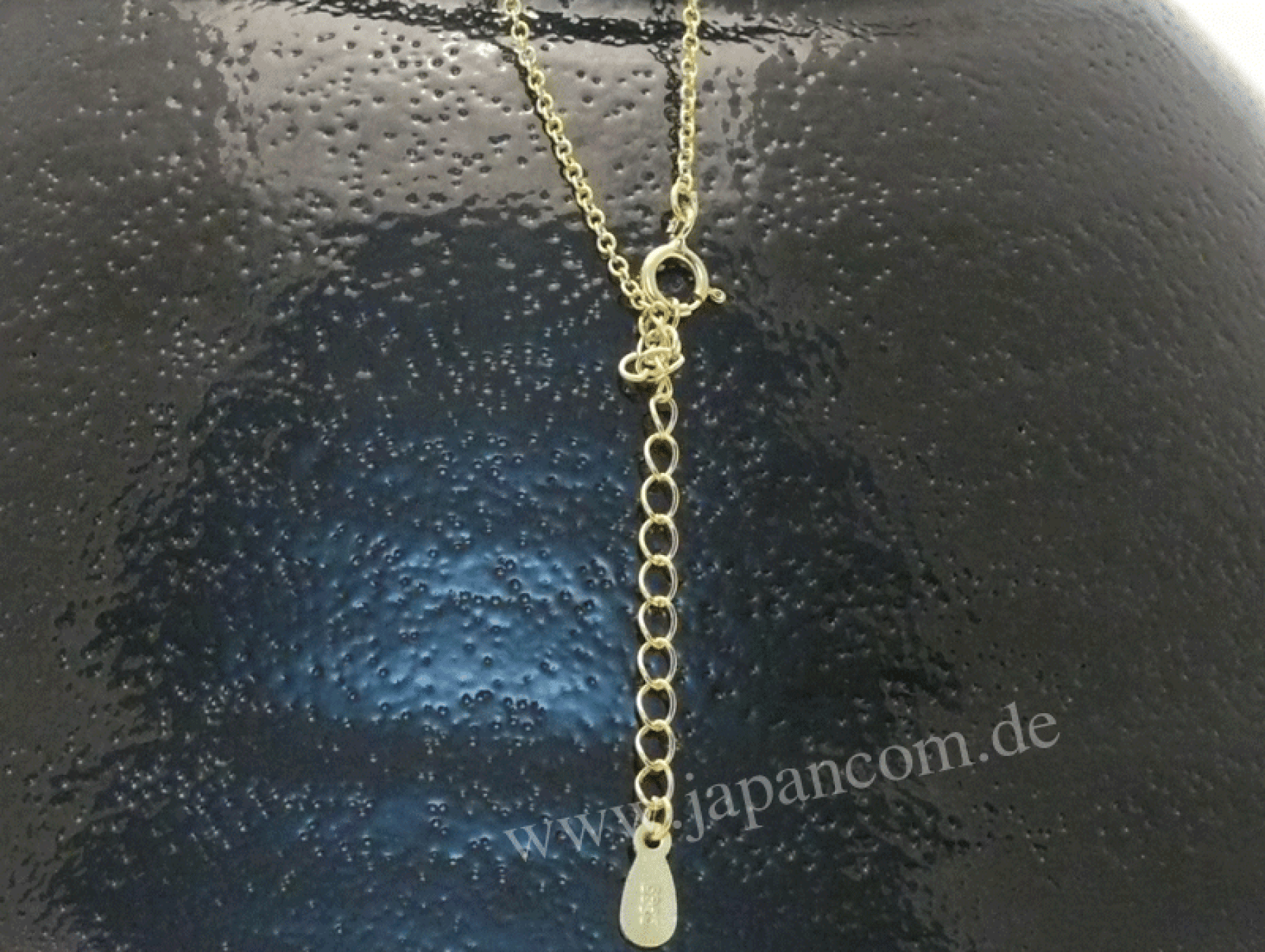 Silberkette mit Anhänger Muschel mit Perle
