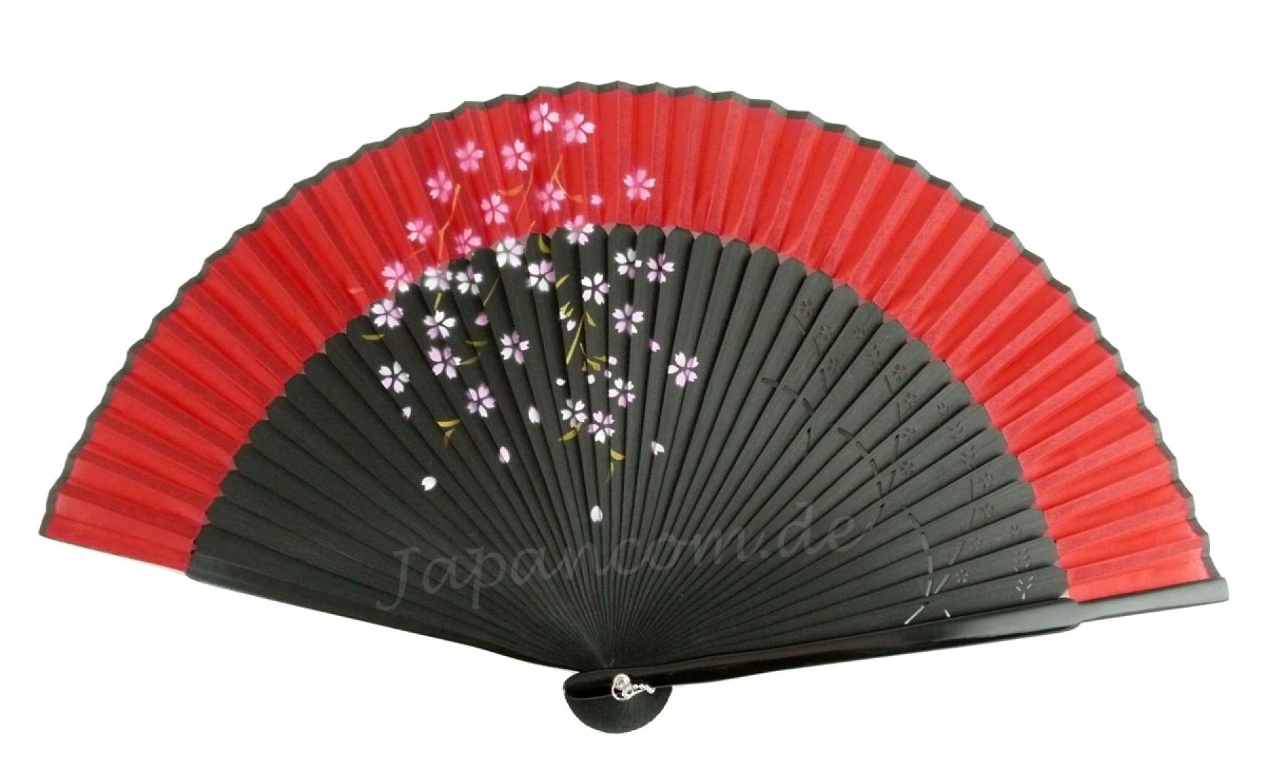 Faecher Kyo Sakura rot