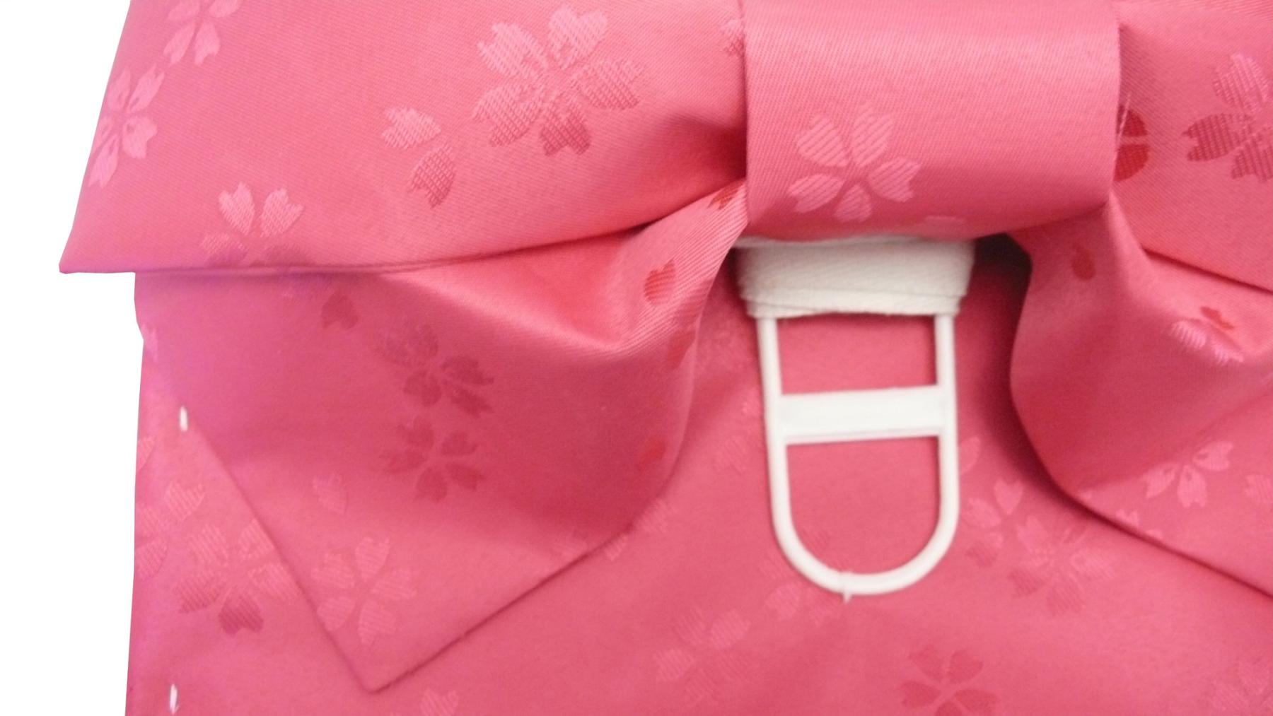 Fertig Kimonogürtel Musubi Obi Sakura rot