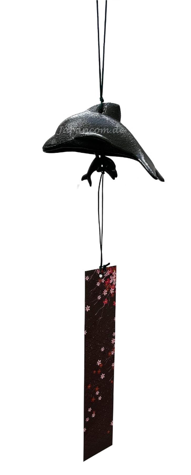 Klangspiel Delfin schwarz