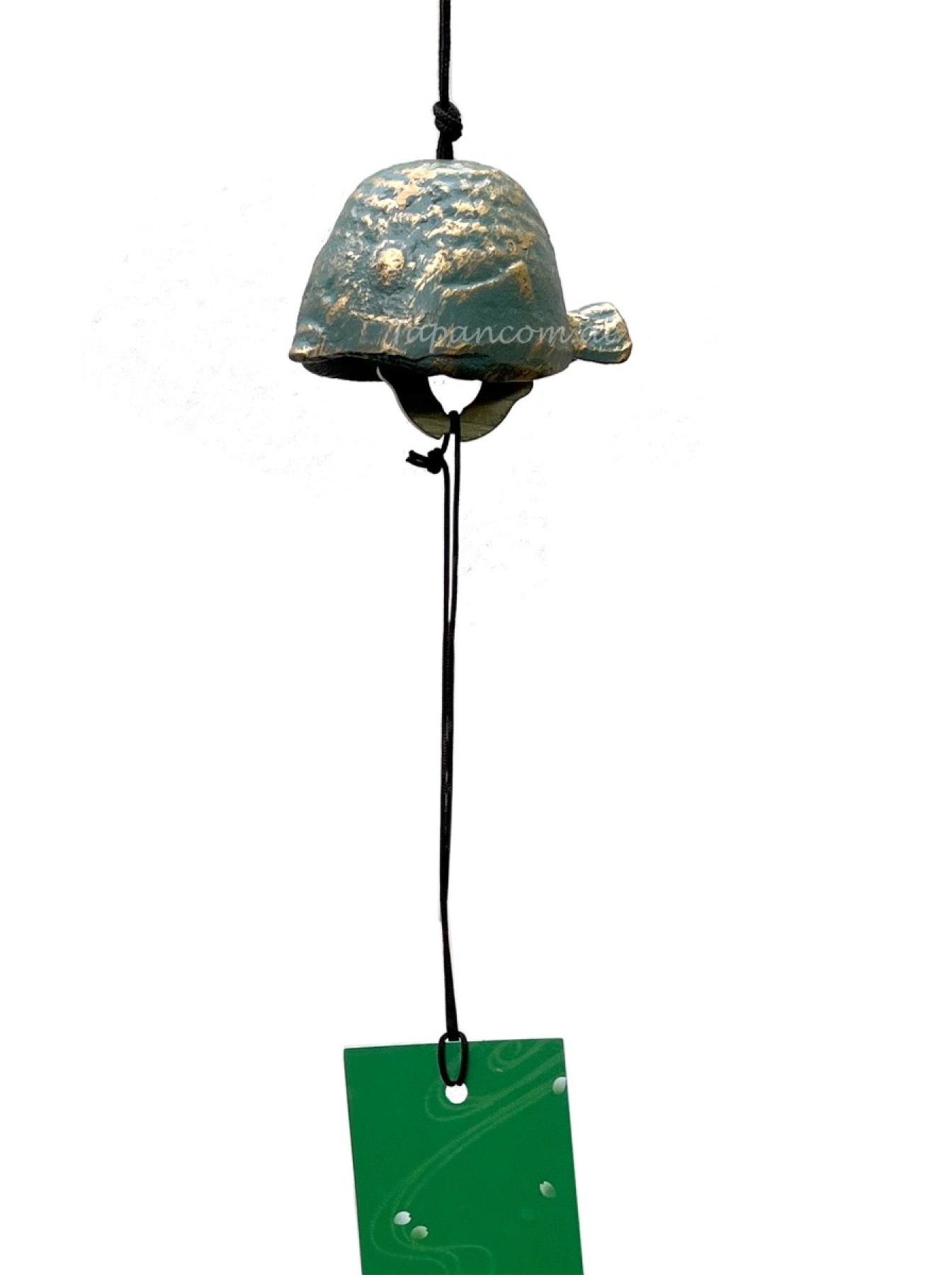 Windspiel Klangspiel Fugu Kugelfisch Gusseisen
