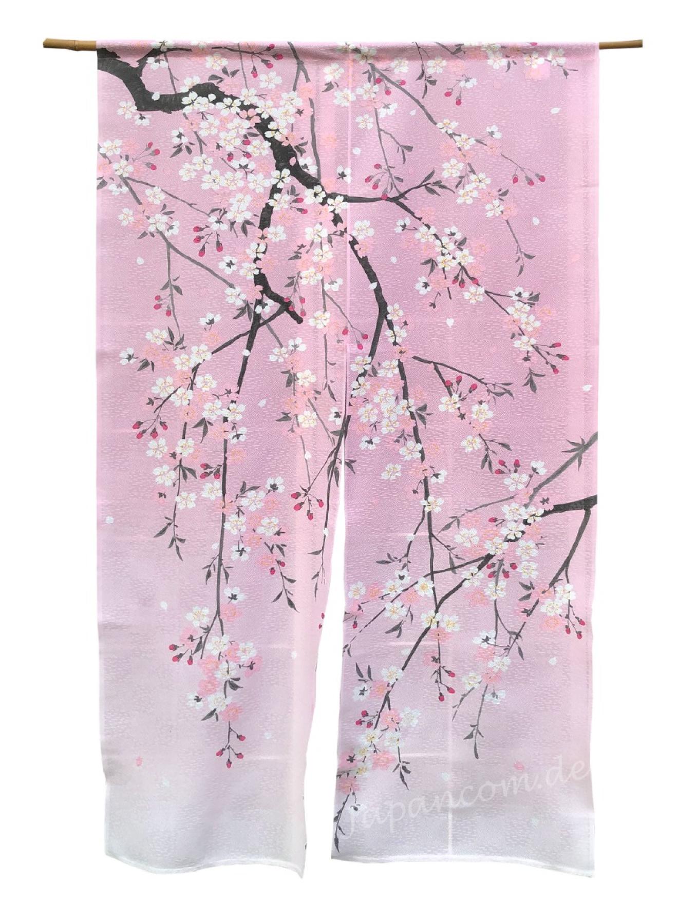 Noren Kirschblüten rosa