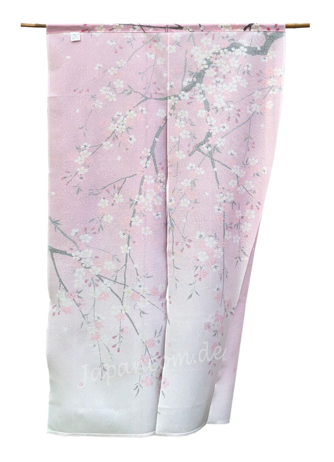 Noren Kirschblüten rosa