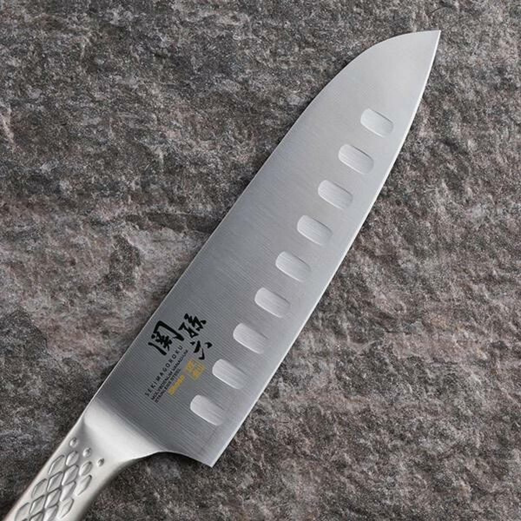 Santoku Messer aus einem Guss Sekimagoroku Shoso Japan