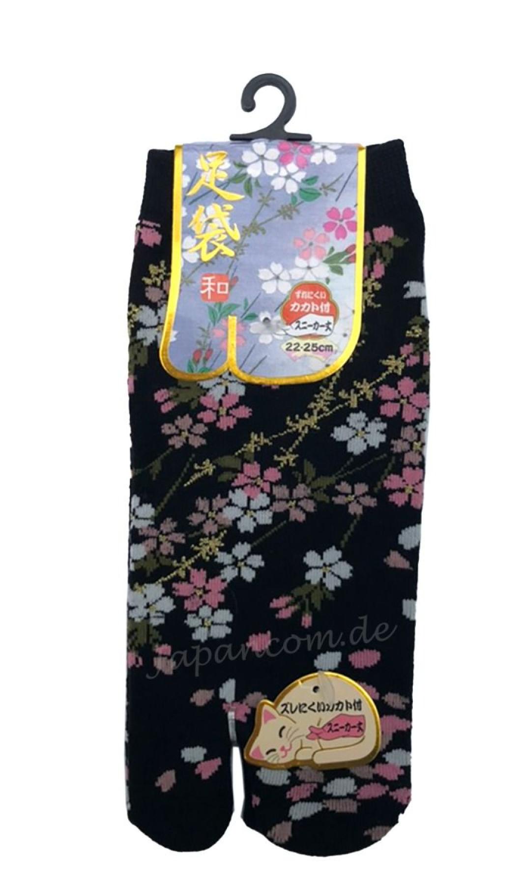 Japan Tabisocken Kirschblüten Gr. 34 - 40 Baumwolle