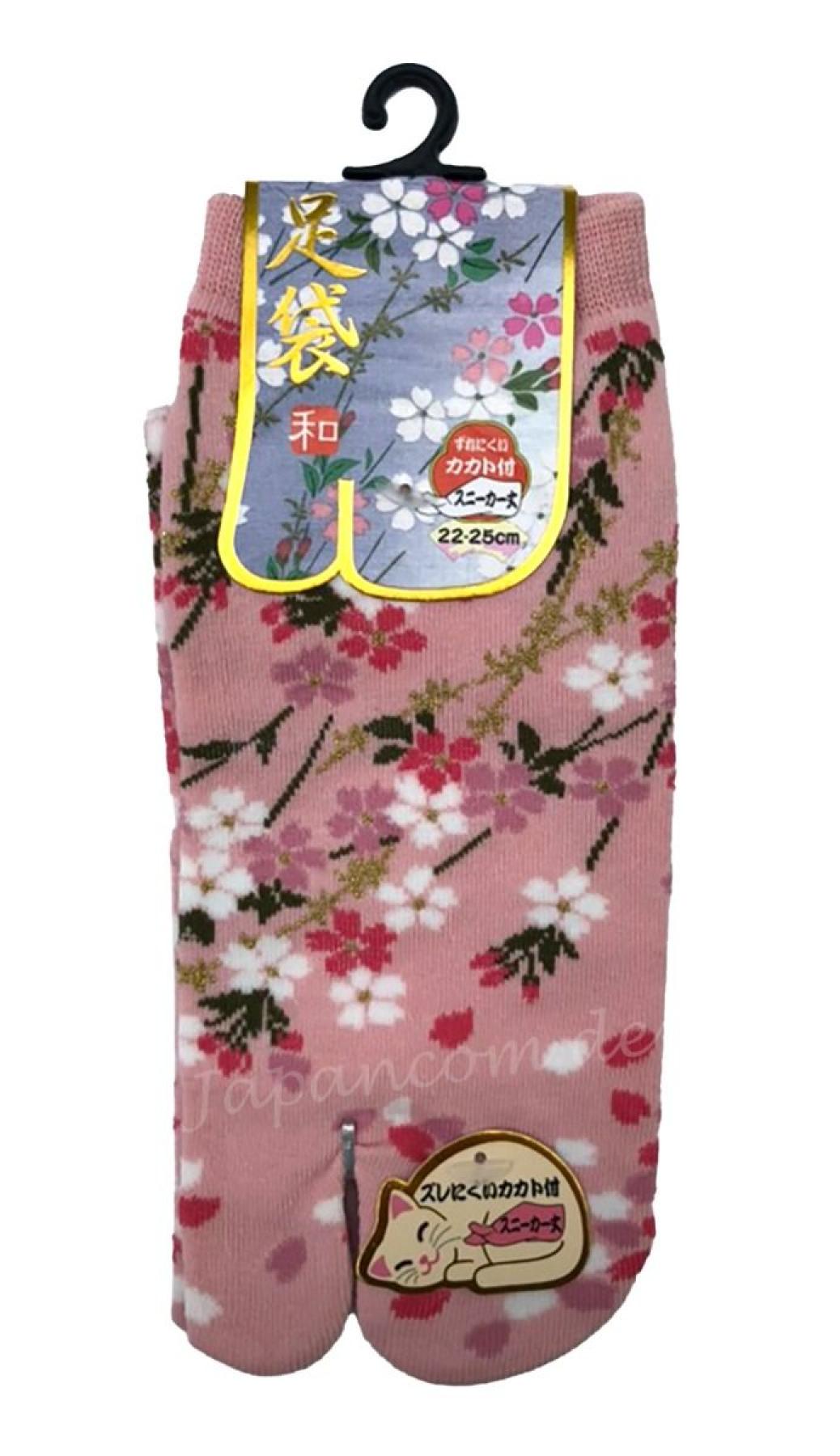 Japan Tabisocken Kirschblüten Gr. 34 - 40 Baumwolle