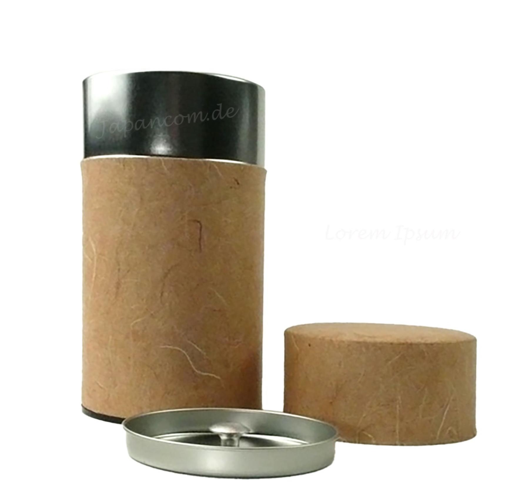 Teedose Washi naturbraun