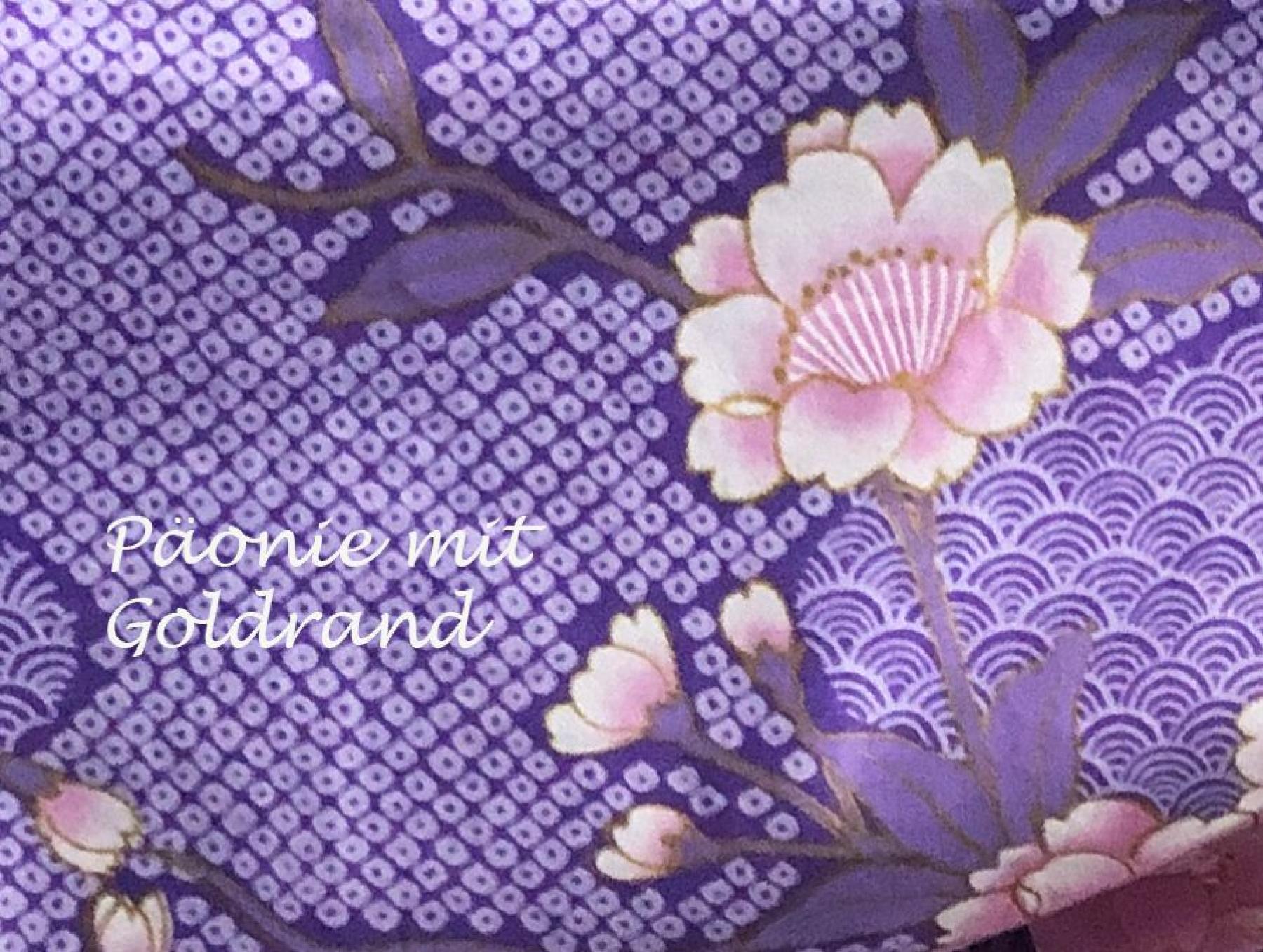 Kimono Yukata Sakura Seikaiha lavendel