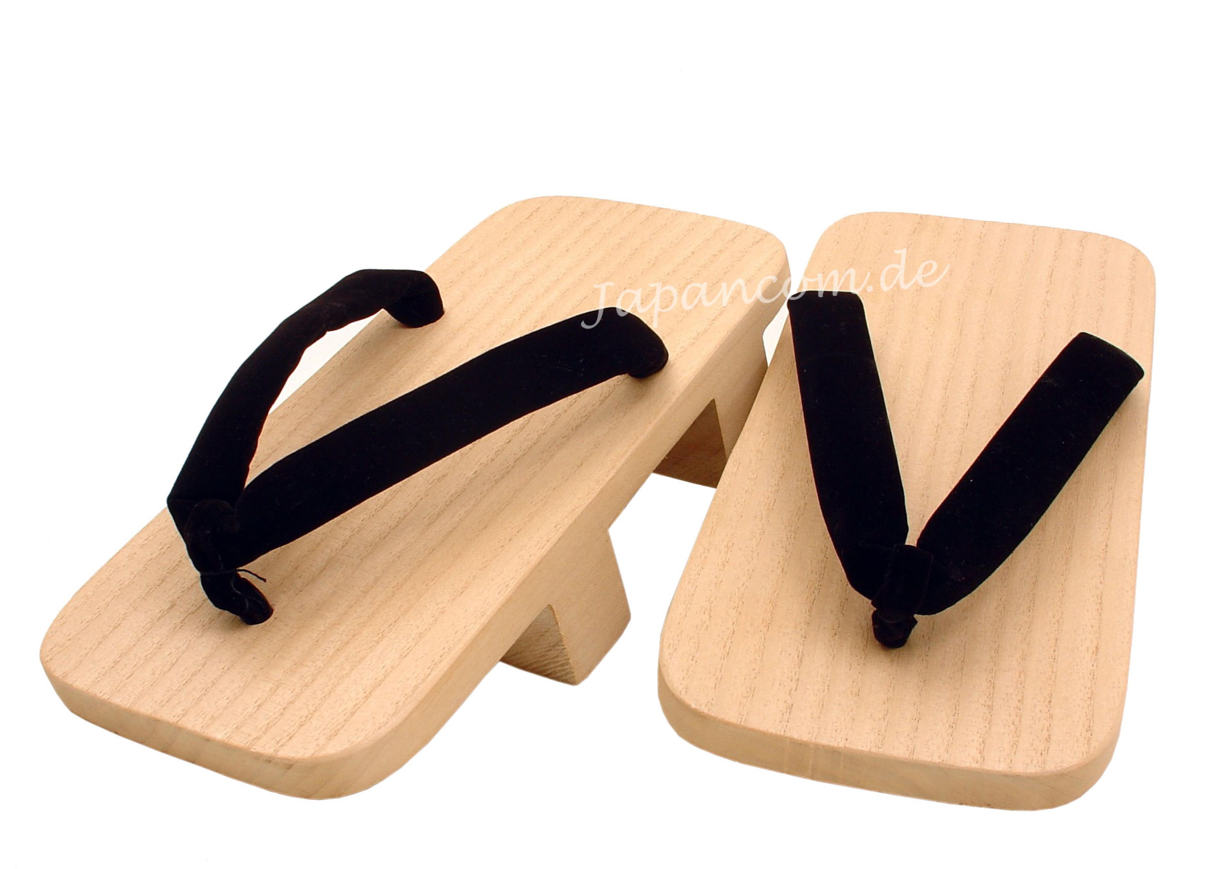 Japan Herren Geta Glogs schwarz