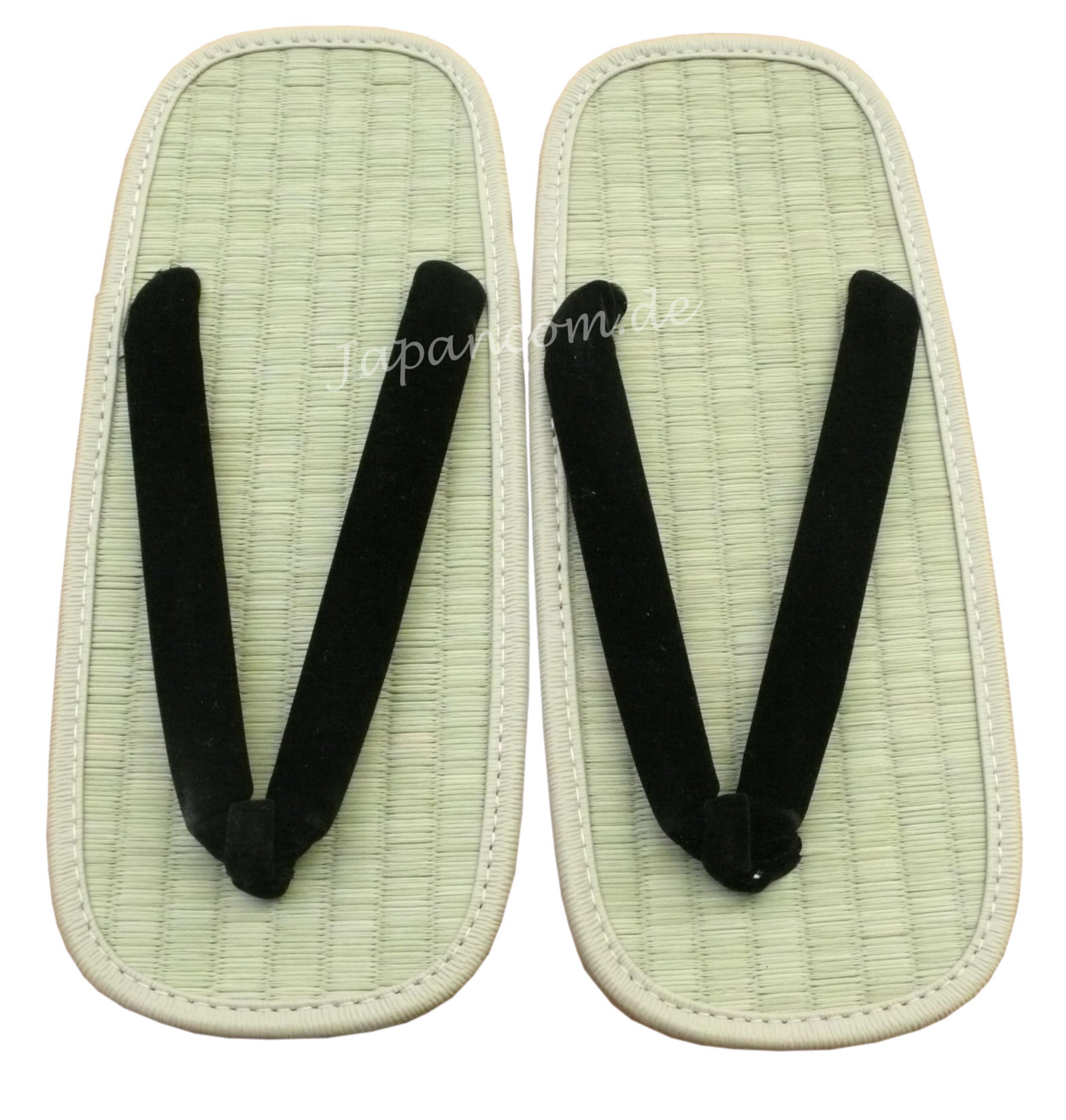 Japan Zori Zehentrenner schwarz 26cm (M)