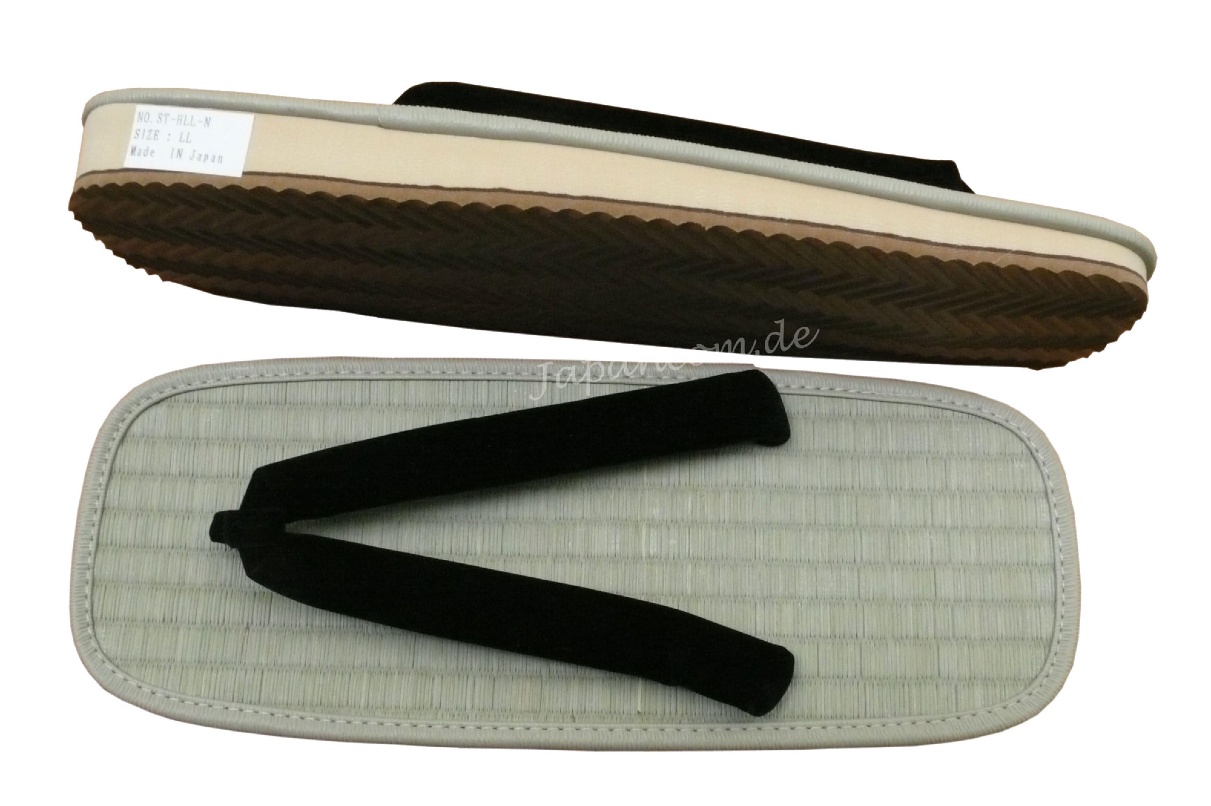 Japan Zori Zehentrenner schwarz 30cm (LL)