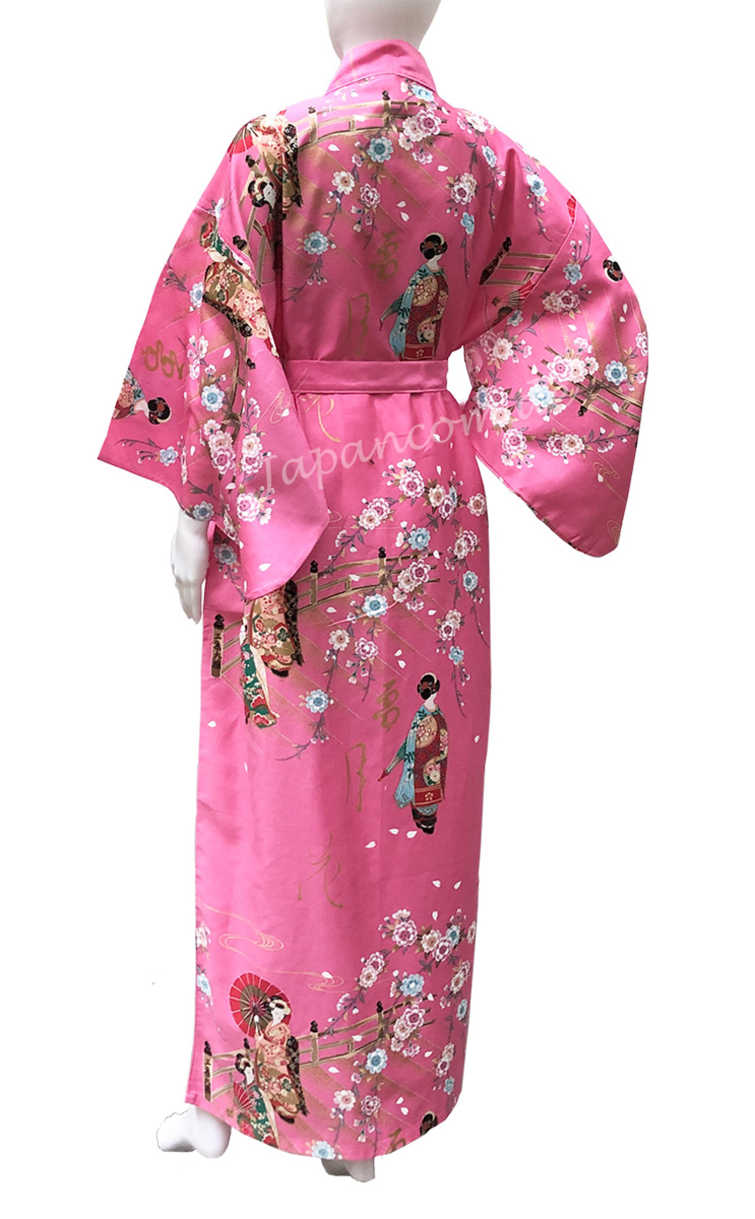 Damen Kimono  Maiko pink