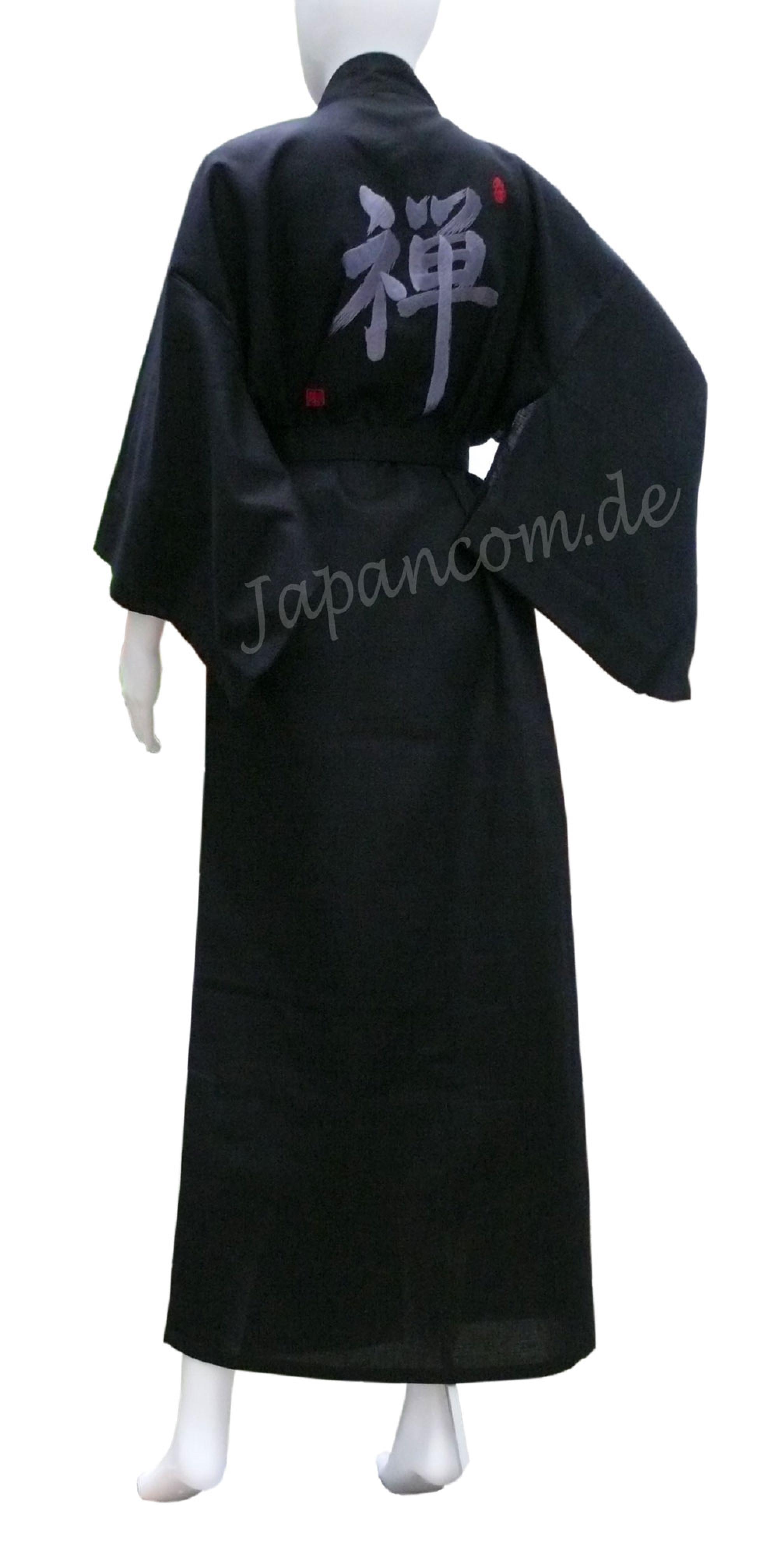 Damen Kimono ZEN schwarz