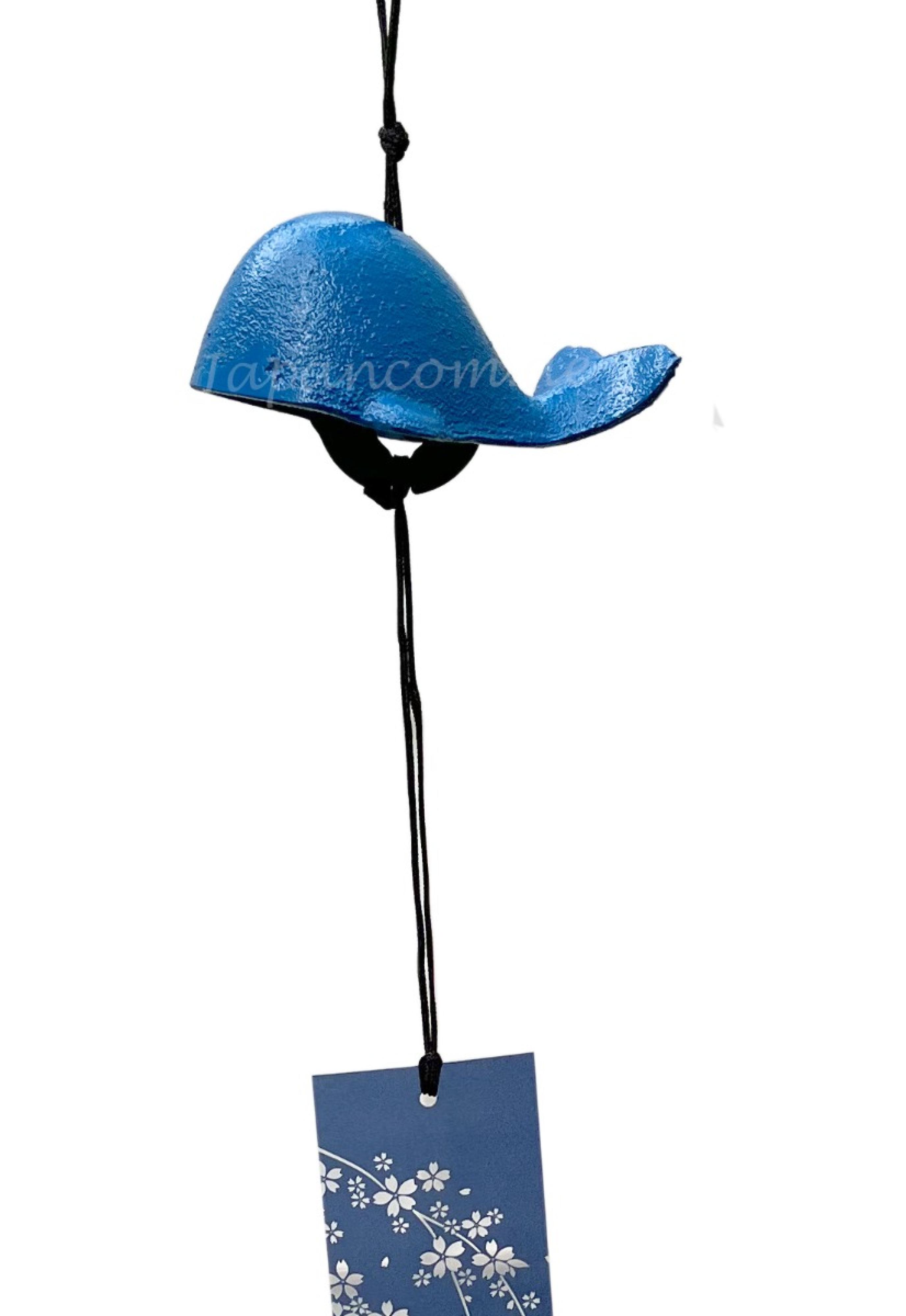 Klangspiel Glocke Wal blau