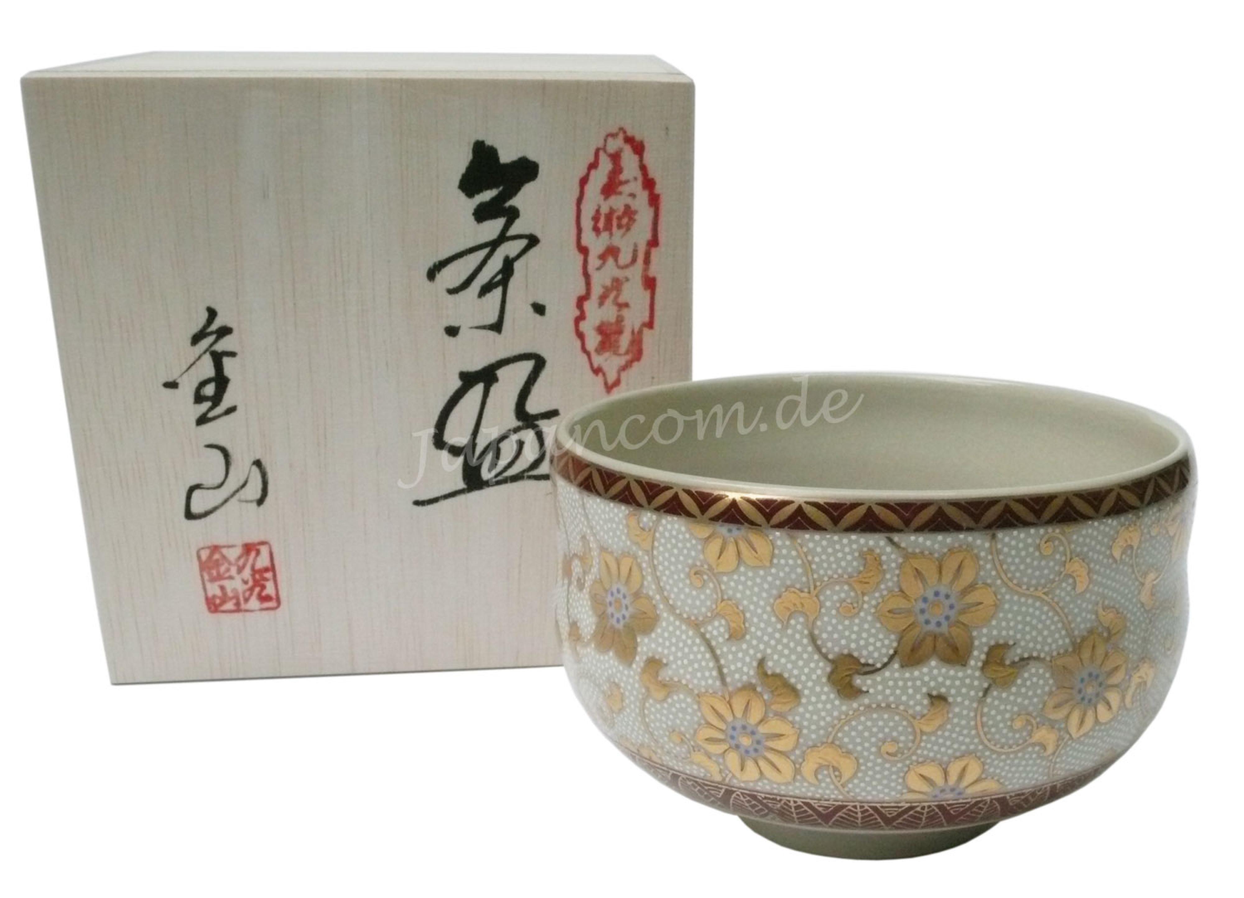 Matchaschale Chawan Kutani Shirotsubu